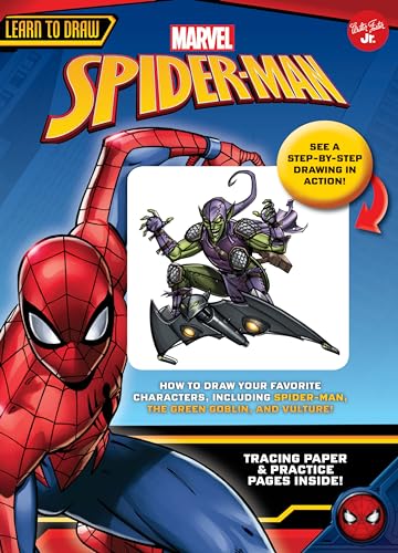 Learn to Draw Marvel Spider-Man: How to draw your favorite characters, including Spider-Man, the Green Goblin, and Vulture! (Licensed Learn to Draw)