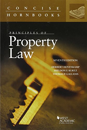 Principles of Property Law (Concise Hornbook Series)