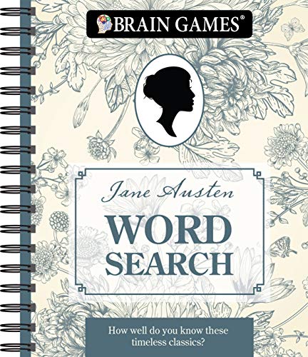 Brain Games - Jane Austen Word Search: How Well Do You Know These Timeless Classics? (Volume 1)