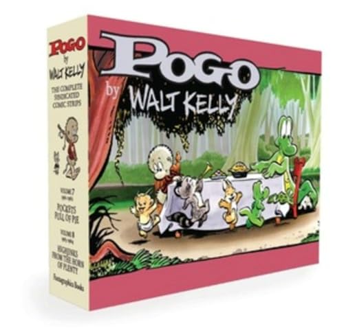 Pogo: The Complete Syndicated Comics Strips: Vols. 7 & 8 Gift Box Set (POGO COMP SYNDICATED STRIPS HC BOX SET)