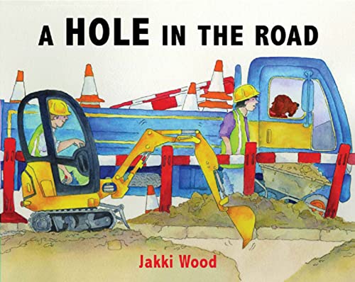 Cover of A Hole in the Road by Wood, Jakki, Hardcover Book