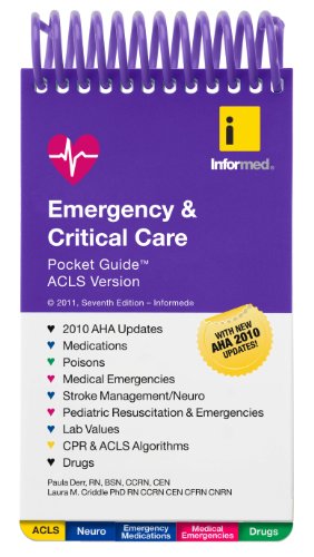 Emergency & Critical Care Pocket Guide, ACLS Version: .