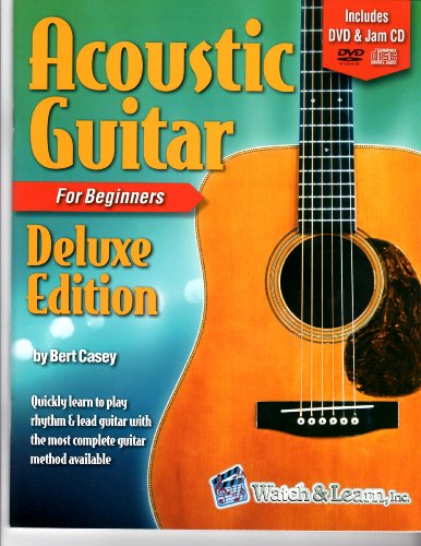 Acoustic Guitar Primer Book for Beginners - Deluxe Edition (DVD/CD)