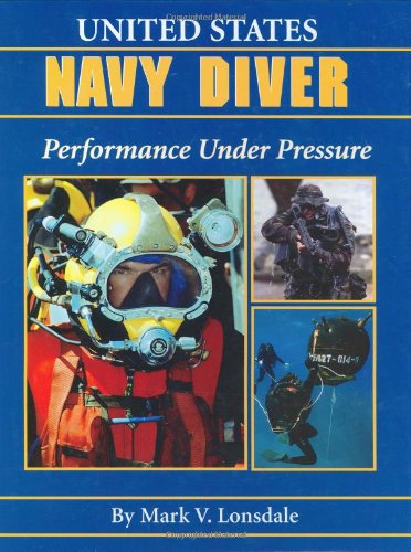 Cover of United States Navy Diver by Mark V. Lonsdale, hardcover Book