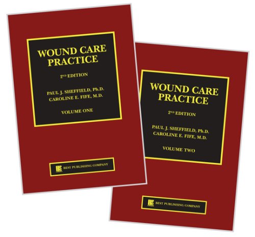 Cover of Wound Care Practice, 2nd Edition, Two Volumes by Paul J. Sheffield, hardcover Book