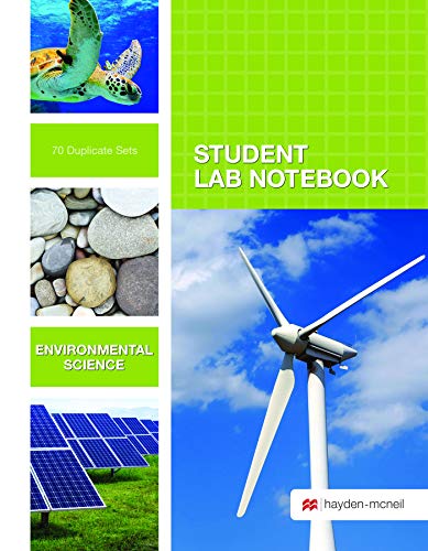 Environmental Science Student Lab Notebook: 70 Carbonless Duplicate Sets