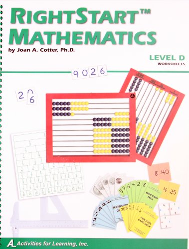 RightStart Mathematics Level D Worksheets
