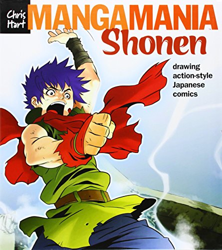 Cover of Manga Mania™: Shonen: Drawing Action-Style Japanese Comics by Hart, Christopher, paperback Book