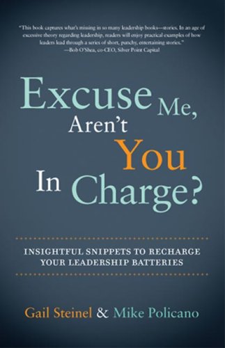 Excuse Me, Aren't You In Charge? Insightful Snippets to Recharge Your Leadership Batteries
