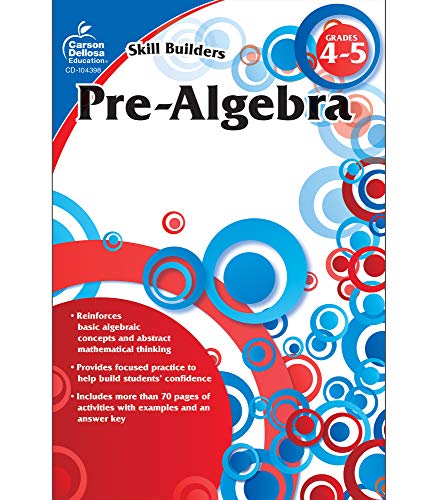 Pre-Algebra, Grades 4 - 5 (Skill Builders)