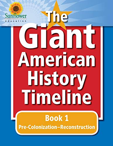 The Giant American History Timeline: Book 1: Pre-Colonization–Reconstruction