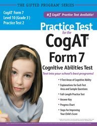 Practice Test for the CogAT?Form 7 Level 10 (Grade 3*) Practice Test 2 by Mercer Publishing (2011) Paperback