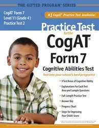 Practice Test for the CogAT Form 7 Level 11 (Grade 4) Practice Test 2, practice actual question