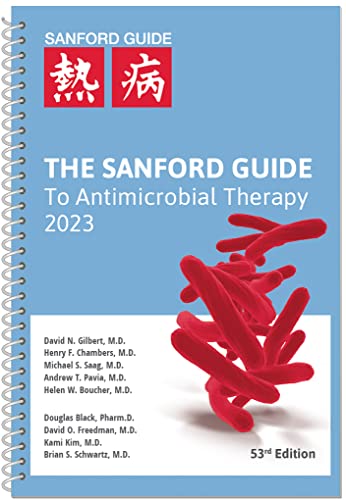 The Sanford Guide to Antimicrobial Therapy 2023 (Spiral Edition)