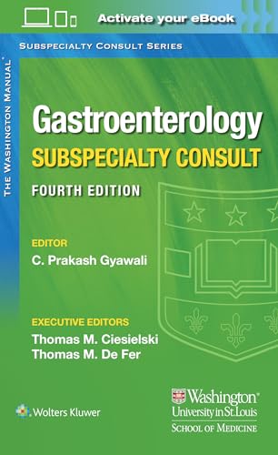 The Washington Manual Gastroenterology Subspecialty Consult (The Washington Manual Subspecialty Consult Series)