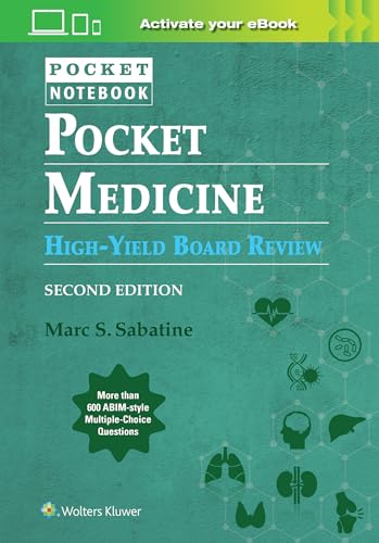 Pocket Medicine High Yield Board Review: Print + eBook with Multimedia (The Pocket Notebooks)