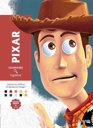 Cover of Coloriages mystères Disney - Pixar by Jérémy Mariez, paperback Book