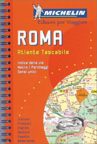 Michelin Rome Mini-Spiral Atlas No. 2038 (Michelin Maps & Atlases)
