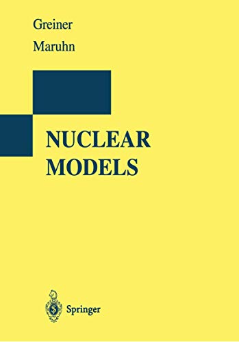 Cover of Nuclear Models by Greiner, Walter, Paperback Book
