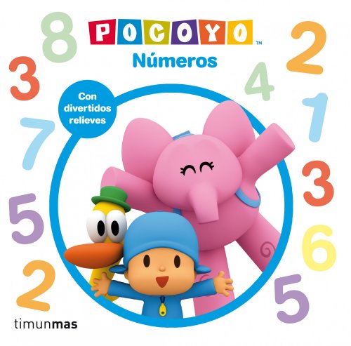Pocoyó. Números: Con divertidos relieves (Pocoyo) (Spanish Edition)