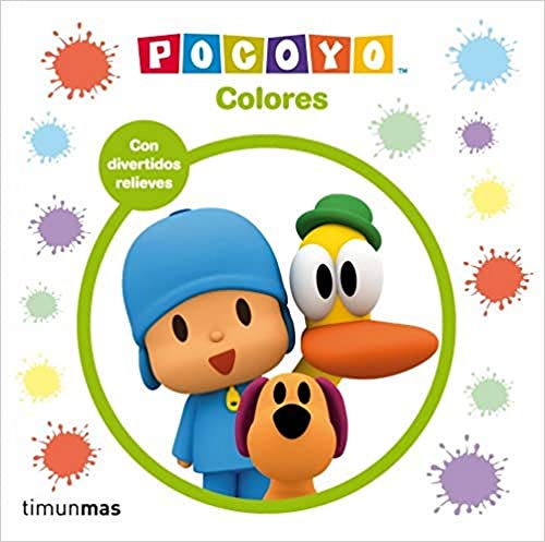 Pocoyó. Colores: Con divertidos relieves (Spanish Edition)