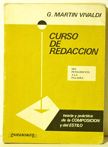 CURSO REDACCION (AGOTADO) (Spanish Edition)