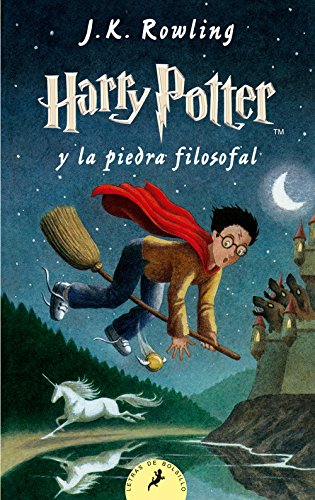 Cover of Harry Potter y la piedra filosofal (Harry Potter 1) (Spanish Edition) by Rowling, J.K., paperback Book