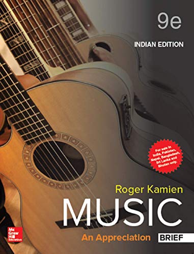 Music An Appreciation, 9Th Edition [Paperback] Roger Kamien