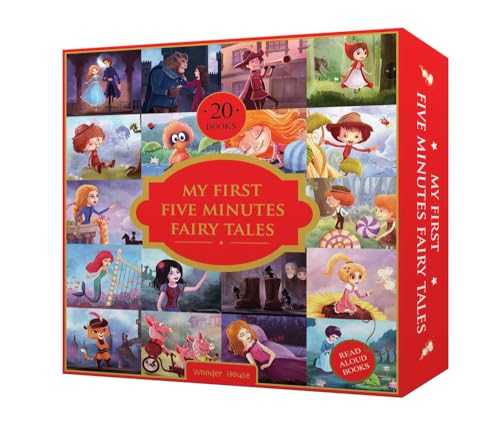 My First Five Minutes Fairy Tales Boxset: Giftset of 20 Books for Kids (Abridged and Retold)