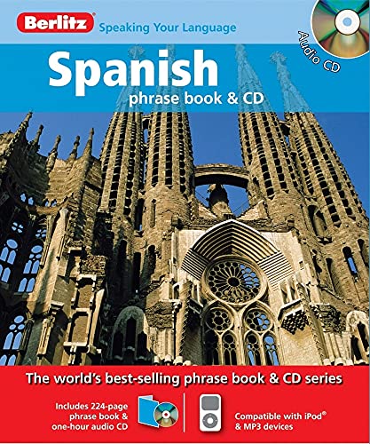 Berlitz Spanish Phrase Book & CD
